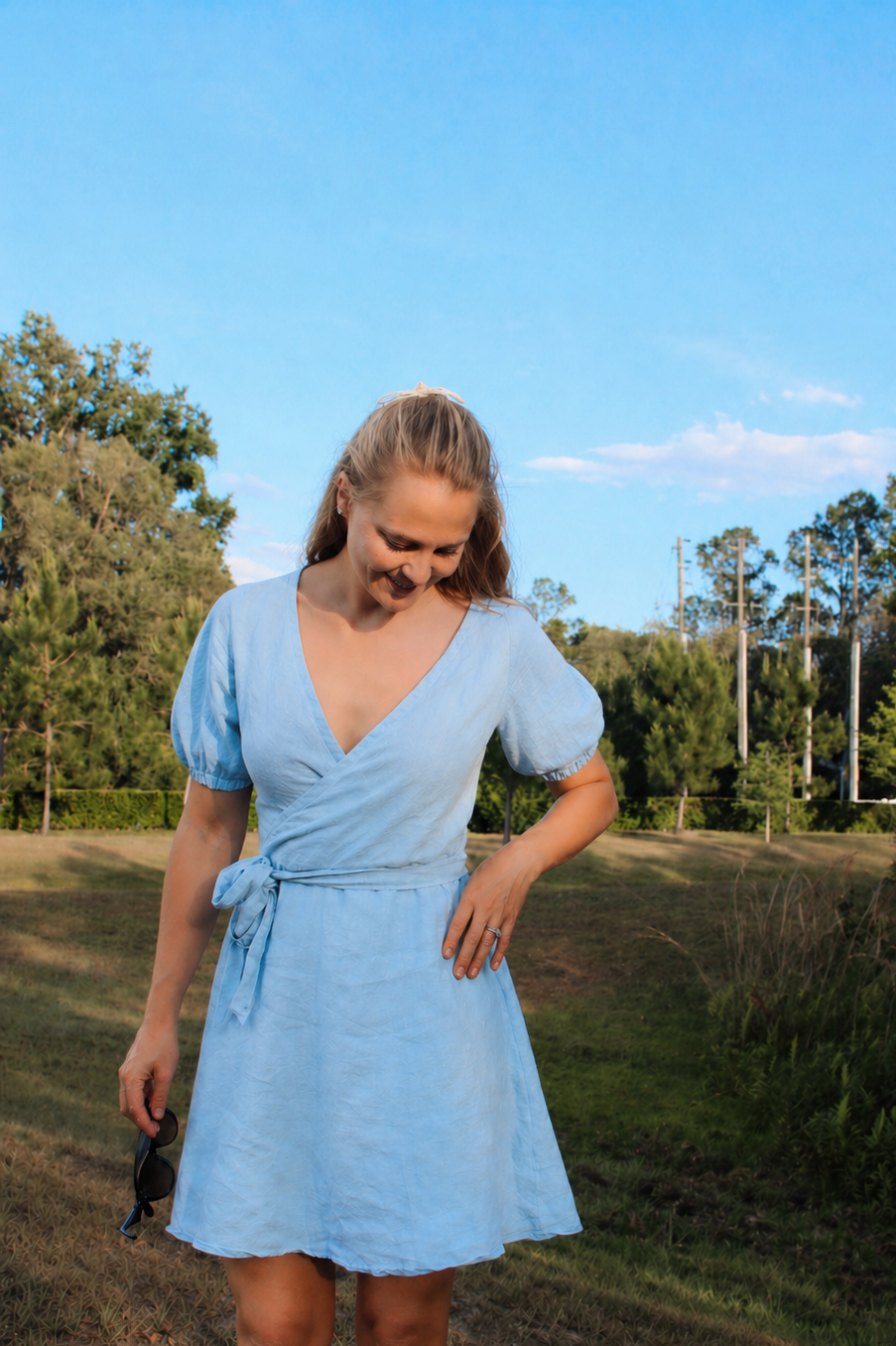 HOPE PUFF SLEEVE SUMMER DRESS