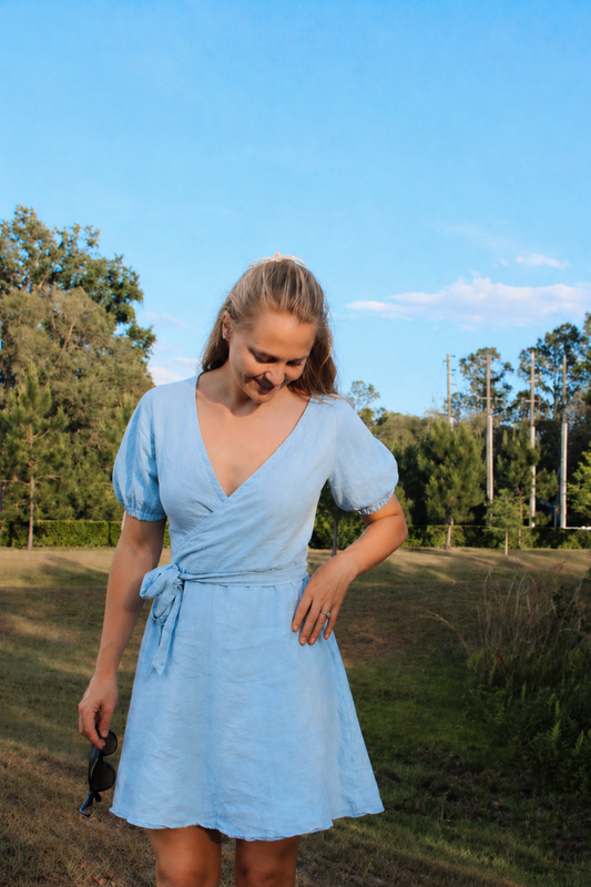 HOPE PUFF SLEEVE SUMMER DRESS